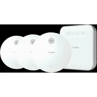 Bosch Draadloze Rookmelder 3-Pack + Smart Home Controller