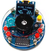 Tlily DIY USB-luchtbevochtiger met OLED-displayprintplaat