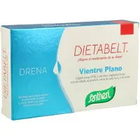 Santiveri Dietabelt platte buikafvoeren 60 capsules|Dietabelt Flat Belly Drains 60 capsules|Drains de ventre plat Diet Belly 60 capsules
