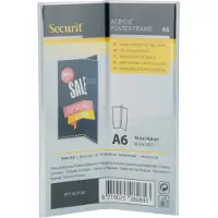 Securit POSTERHOUDER Y-VORM A6 15X9,5XH9,5CM