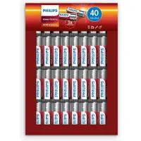 Philips Power Alkaline - AA Batterijen - 40 stuks