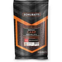 Sonubaits Mega Carp Pellets – Premium Karperpellets met Hoog Eiwit- en Vismeelgehalte - Maat : 6mm