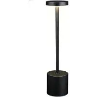 Grundig Tafellamp zwart USB-C 8x34,5cm zwart Kunststof Tafellamp