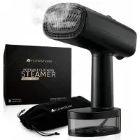 FLOWSTEAM Vacuum Edition Kledingstomer - Handstomer met Zuigfunctie - Reisstomer - 2100W - Matte Black