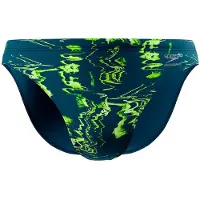 Speedo Printed Swimming Brief Blauw 36 Man