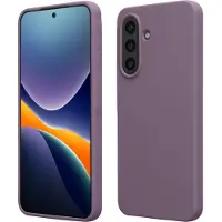 Kwmobile telefoonhoesje geschikt voor Samsung Galaxy A57 5G - Hoesje met siliconen coating - Smartphone case in Bleke iris