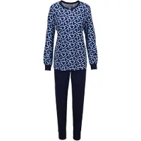 Ringella Katoenen dames pyjama lichtblauw | Maat 36