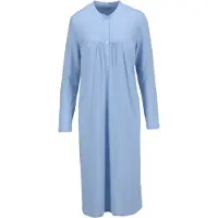 Ringella Katoenen dames nachthemd fjord blauw | Maat 54