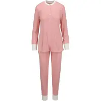 Ringella Katoenen dames pyjama terracotta | Maat 46
