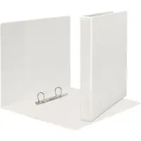 Leitz presentatie-ringband, A4 extra breed, wit, rug 44 mm, 2-D-rings mechaniek