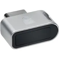 Kensington VeriMark Guard USB-C - Laptopslot - Vingerprintsleutel - Met vingerprint - Zilver