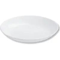 Wilmax Diep Porseleinen Dinerbord Rond 25,5 cm Wit