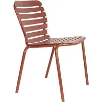 Zuiver Vondel Tuinstoel Rood - Set van 2