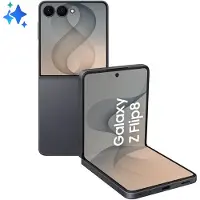 Samsung Galaxy Z Flip8, 17,5 cm (6,9 inch), 2520 x 1080 pixels, 12 GB, 512 GB, 50 MP, grafietkleur