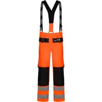 Lyngsøe Rainwear Lr9012 Regenbroek Hi-vis Waterdicht Winddicht | Maat: XL