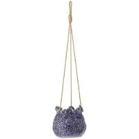Creative Collection Hangbloempot aardewerk blauw Lottie 17cm