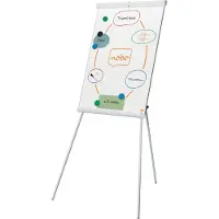 Nobo Premium Plus Stalen Flipover met driepootstatief