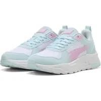 Puma Trinity mesh sneakers - wit/aqua Meerkleurig - maat 38