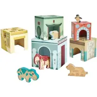 Hape Museum Nesting Blocks Educational Toy Veelkleurig Kinderen