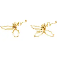 Georg Jensen kersttafeldecoratie 2026 Goud, 2 delig