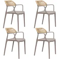 Housecraft living Jara Tuinstoel - Set van 4