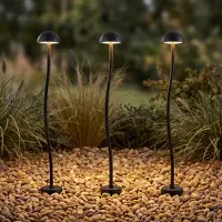 LINDBY Buitenverlichting , Soremi, Zwart, Aluminium, Modern
