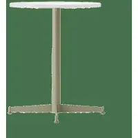Audo Copenhagen Nook Eettafel Ø60 cm | Olive | Kunis Breccia Stone