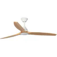 Faro Alo Dc LED (Ø152cm) Plafondventilator White & Pine | SWT
