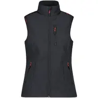 CMP Dames softshell mouwloos jack | Maat XL