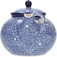 Bunzlau Castle Theepot White Hearts 2,0 L