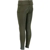 Harry's Horse Paardrijlegging Loulou Full Grip Kids Donkergroen - 152