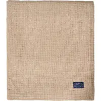 Lexington Jacquard Sprei 260x240 Cm - Bedspreien Biologisch Katoen Fudge - 12630101-2401-BS15