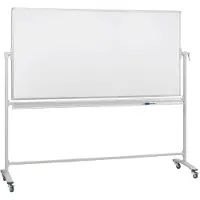 Franken X-tra!Line Mobiel whiteboard Magnetisch Dubbelzijdig 200 (B) x 100 (H) cm Wit