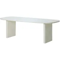 Giga Meubel Eettafel Gin Beige Deens Ovaal 200cm