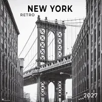 Tushita New York Retro Kalender 2027