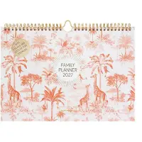 Pimpelmees Family Planner 2027 Savannah Stories Desert Red