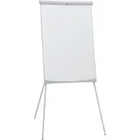Franken Flipchart U-Act!Line Standard FC93, statief, in hoogte verstelbaar, gerecycled, magnetisch, dienblad, bord 700x1000 mm