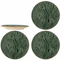 Bloomingville Woodsby borden set van 4 stuks
