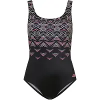Zoggs Elektrisch Scoopback-eendelig zwempak voor dames (Zwart)