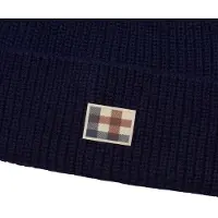 Aquascutum Unisex Active Wool Blend muts voor volwassenen (Marineblauw)