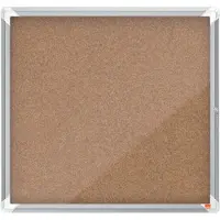 Nobo Premium Plus 6xa4 Sheets Cork Interior Display Case Beige Kinderen