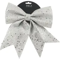 Mica Decorations Kerststrik | | 24 x 28 cm (Zilver)