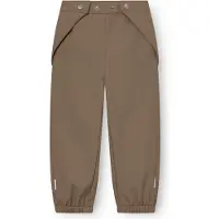 Mini A Ture - Kid's Mataiano - Softshellbroek 104, bruin