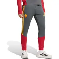 Adidas AS Roma Trainingsbroek 2026-2027 Donkergrijs Rood Oranje