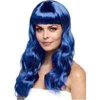 Boland Traciks pruik Chique dames blauw
