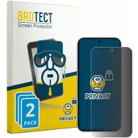 BROTECT - privacy screenprotector voor Google Pixel 11 Pro XL - Folie Beschermfolie Blauwlichtfilter 2 Stuks