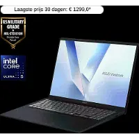 Asus Vivobook 16 X1607ca-mb082w - Inch Wuxga Intel Core Ultra 9 285 Gb 512 Uhd Graphics Qwerty