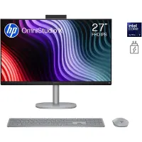 HP OmniStudio X AI All in One PC - NGAI 27-cs1750nd - Intel Core Ultra 7 - Full HD - 16 GB DDR5 RAM - 1 TB SSD - 27 inch - Windows 11 Pro