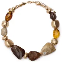 Manfield Multicolor kralenketting | Maat adult