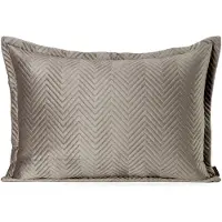 Eurofirany Velours Sierkussenhoes Sofia 50x70cm - Visgraat Patroon